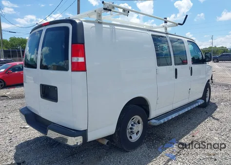 2021 Chevrolet Express Cargo Rwd 2500 Regular Wheelbase Wt из США, поврежденный, VIN 1GCWGAF71M1207030